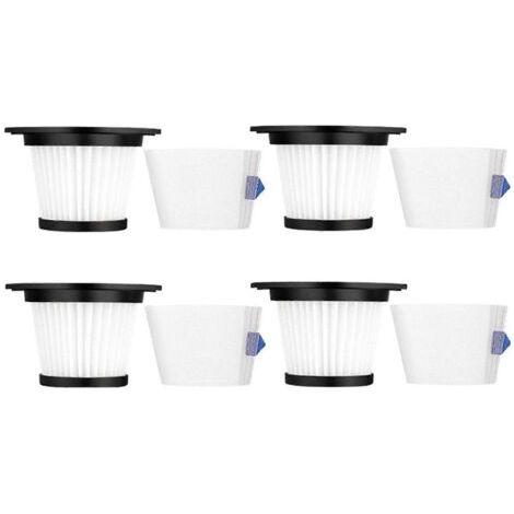 Lot de 4 filtres de rechange pour aspirateur sans fil Moosoo K17