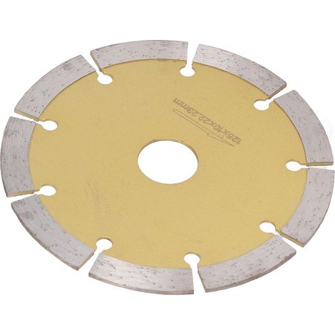 Segmentiertes Diamantsägeblatt mit extrafeiner Verzahnung, runde Diamanttrennscheibe für Fliesen, Granit, Marmor und Keramik, 125 mm / 4,9 Zoll (1/5)
