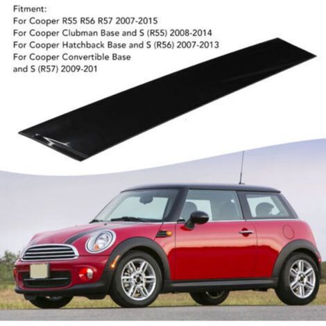 Couvercle de pilier de pare-brise - - Gauche - Noir - Pour Cooper R55, R56, R57 - 2007-2015 - Installation facile (1/4)
