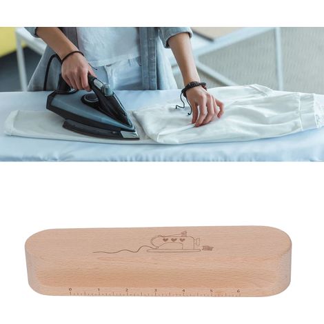 1 Planche à presser en bois de hêtre, outil de couture pour repassage, accessoire quilting et broderie (1/5)