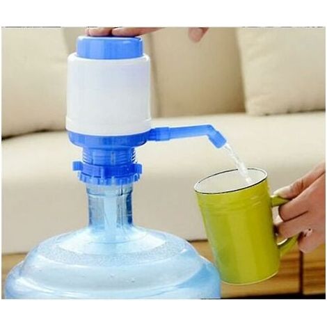 Reno – Dispensador manual para botellas de agua de 5L, 8L y 10L – Antigoteo, adaptable – Para camping, oficina y hogar – Resistente a caídas (1/4)