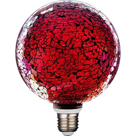LAMPARA DECORATIVA 4W E27 ROJA