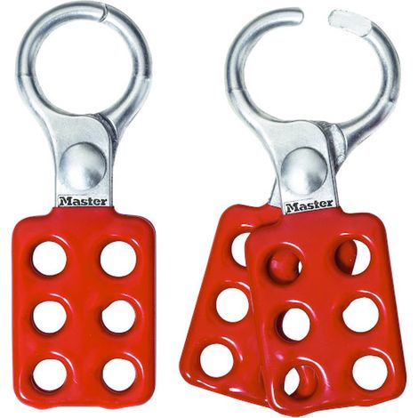 Crochet de consignation 416 aluminium machoire diamètre 25 mm pour 6 cadenas - MASTER LOCK
