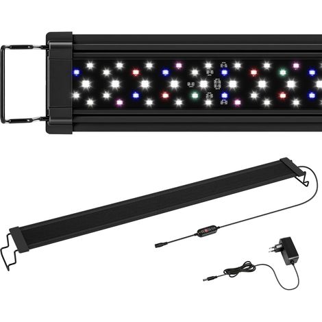 Randaco Lampada LED colorata per acquario 36W con supporto (1/5)