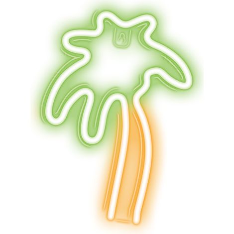 Forever Neon LED PALMA lumière décorative vert orange (1/5)