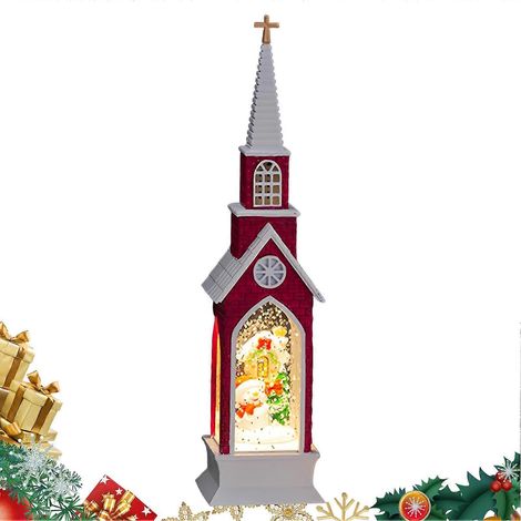 Lampe de table LED bonhomme de neige et sapin de Noël, lanterne de bureau pour la maison, la chambre d'enfant, le couloir, l'intérieur et l'extérieur, rouge, idée cadeau, portable (1/5)
