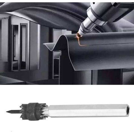 Outil de coupe-points pour soudure par points, tige hexagonale, acier rapide, accessoires pour outils électriques, 3/8 po (1/5)