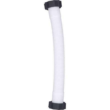 Tuyau de remplacement pour pompe de piscine, diamètre 1,5 pouce, tuyau de piscine pour piscine hors sol, blanc (1/5)