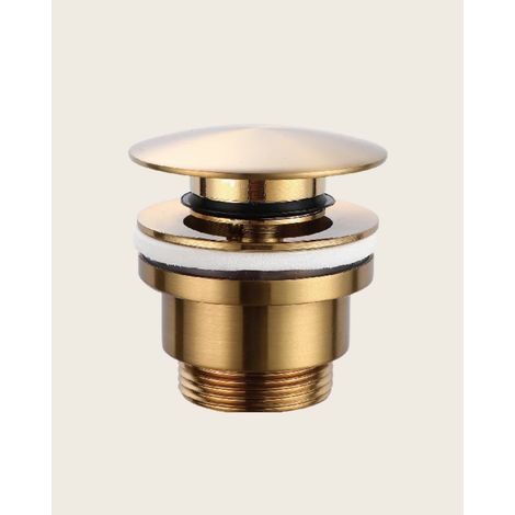 Exagonshop Piletta click clak per lavabo e bidet universale in