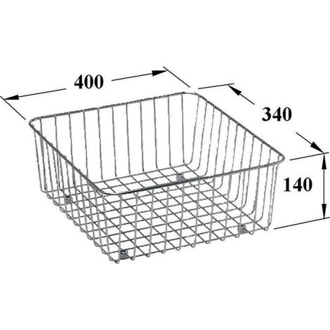 Cesta de rejilla 8K1000K1 colecciones acero inoxidable profesional VILLEROY & BOCH (1/2)