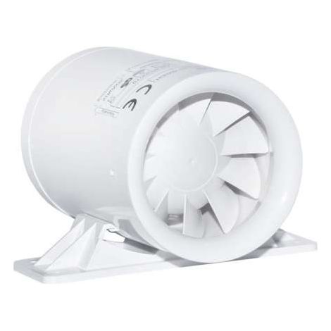 Blauberg Rohrventilator Ducto-U 100 mit 110 m³/h Fördervolumen mit Montagehalter 8030079