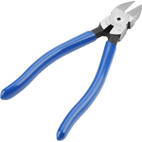 8 Zoll blauer Seitenschneider, Kabelschneider, Drahtschneider (1/5)
