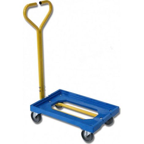 Stockman - Plateforme roulante à poignée 250 Kg 4 roues pivotantes - PD250C (1/4)