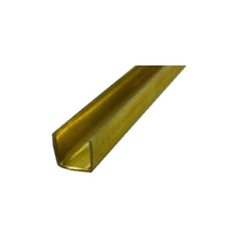 Omge art 225 binario canalino 2 mt acciaio ottonato per antine scorrevoli (1/2)