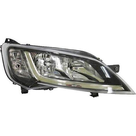 Phare avant droit noir H7/H7 Fiat Ducato depuis 2014