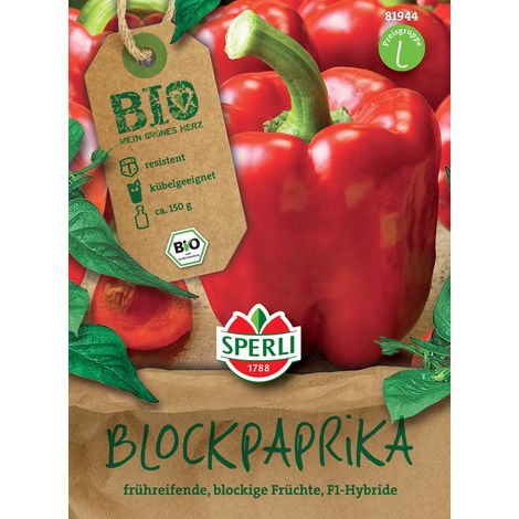 Sperli Blockpaprika Bendigo F1 - 1 Portion (1/3)