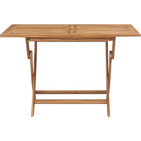 Maison Exclusive - Gartentisch Klappbar 120x70x75 cm Massivholz T (1/5)