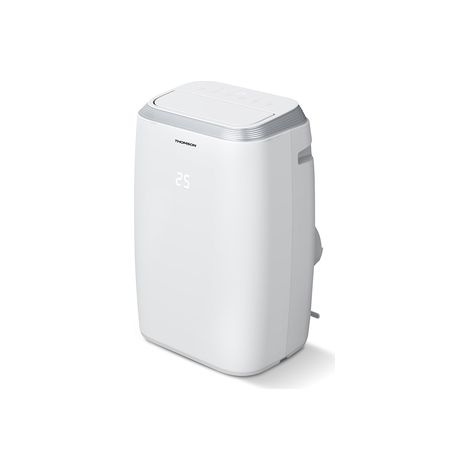 Thomson - Climatiseur Mobile électronique Réversible 14000 Btu - Ecran Led - 3 Vitesses - Programmation - 65db - Télécommande