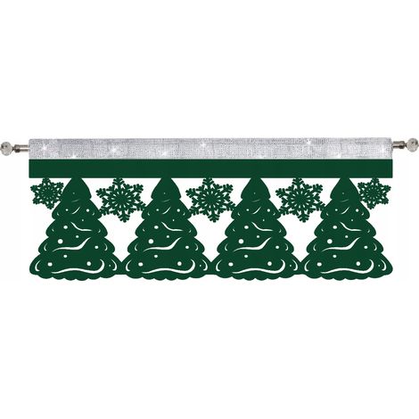 Tenda natalizia “Sciabole di fiocchi di neve invidiose” (90 x 38 cm)