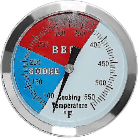 Thermomètre de remplacement précis de 3 1/8 pouces pour barbecue et fumoir Oklahoma Joe's Smokers - Compatible avec les barbecues à charbon de bois (1/5)