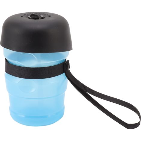 Gourde pour chien souple, facile à nettoyer, légère et portable, idéale pour les voyages, le camping et la randonnée. (1/5)