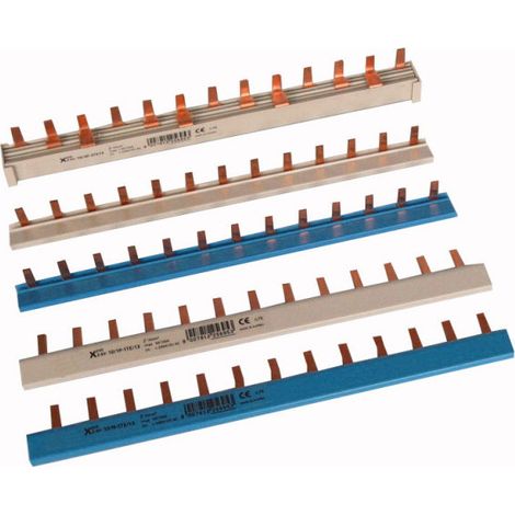 Peigne / Barre de pontage grise (phase) - 10 mm2 - 13 modules - 264918 - Eaton