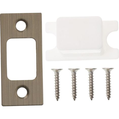 de renfort de porte en acier inoxydable guide de loquet (1/5)