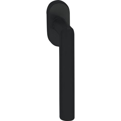 MARCHESI Fenstergriff GEHRUNG, Rastung, 7 x 42 mm, Edelstahl schwarz matt (1/3)