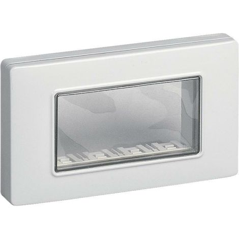 Calotta stagno IP55 4M + viti grigio RAL 7035 Vimar 14944