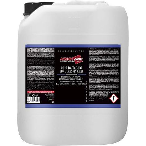 OLIO DA TAGLIO EMULSIONABILE AMBROSOL 5 lt