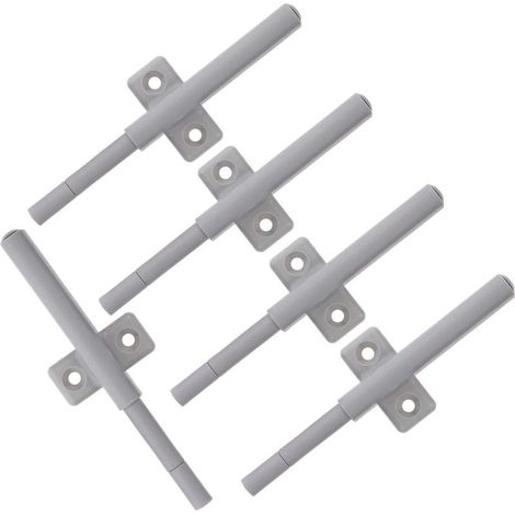 Loquets magnétiques à pression et protections anti-usure Healeved pour portes d'armoires, lot de 5, (1/5)