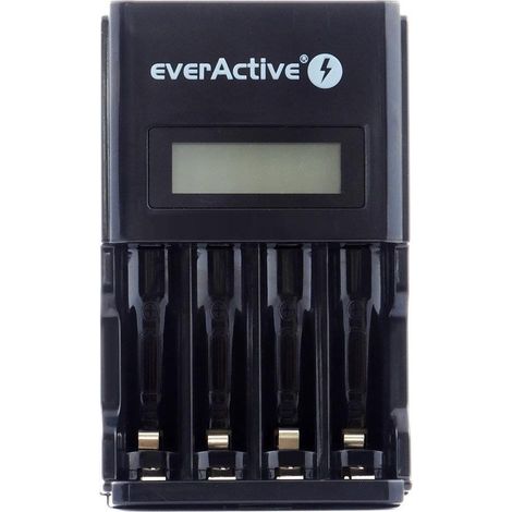 Cargador de baterías EverActive NC450 de 4 canales (1/5)