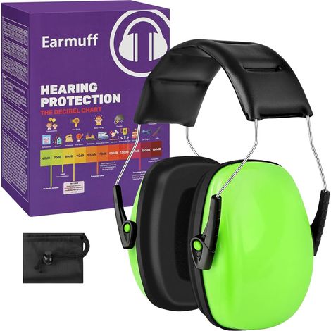 Casque Anti Bruit, Casque Pliable Réglable, Protection Auditive Confortable Recommandée, Serre-tête Souple, Pour l’Autisme, TDAH, Feux d’Artifice, Concert (1/5)