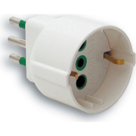 Fme 87.130 Bl Adattatatore 16A 2P e T Schuko  Fanton
