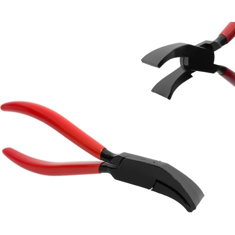 Pince pliante à 45° - Pince à tôle - Largeur : 22 mm - Pince à plier la tôle - Pince pliante avec poignée antidérapante - Outil Spengler - Outil de couvreur pour plier et lisser les tôles (1/5)