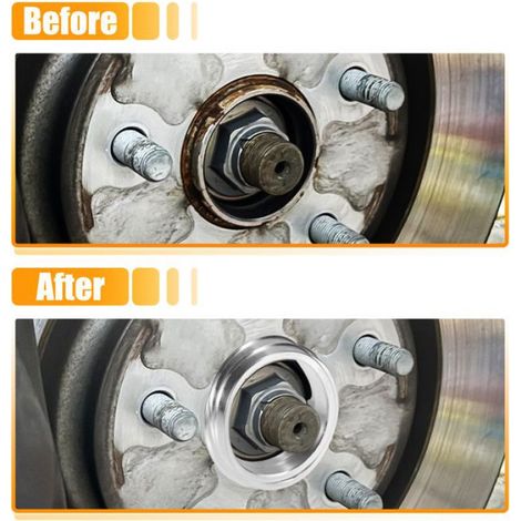 Bague de centrage de moyeu de roue 4Pcs Anneaux Centraux En Alliage D'Aluminium Od 65.1Mm À Id 60.1Mm Pour Voiture (1/5)