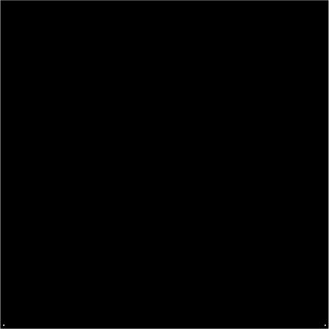 Le Marquier – Plaque de sol carrée noire 100x100cm – Acier peint – Protection contre rayonnement thermique poêles à bois – Usage sous poêle