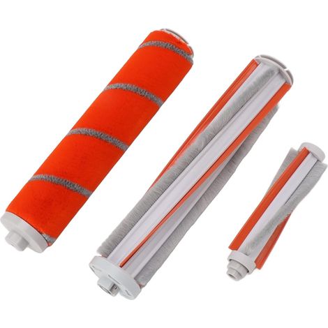 Kit de remplacement de rouleau de brosse 3 pièces, kit de brosse à rouleau d'aspirateur pièces de rechange pour aspirateur ROIDMI F8 F8E brosse à rouleau d'aspirateur (1/5)