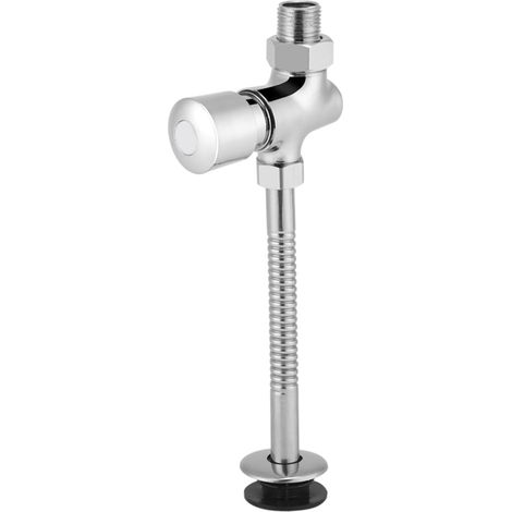 Bouton de chasse d'eau pour urinoir, vanne à fermeture automatique retardée, manuel, remplacement robinetterie WC (1/5)