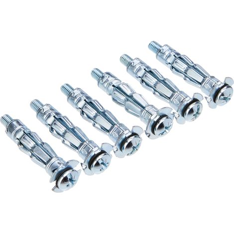 Interset Cavity Fixings & Screws M5 x 40 Card of 6 RAW41645