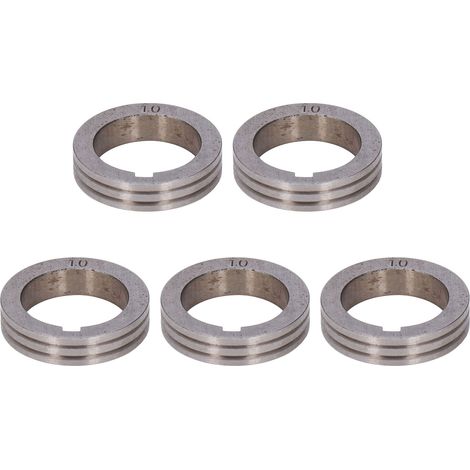 5 Stück Drahtvorschub-Antriebsrollenlager für Stahldrähte, Rollenvorschubrad, Schweißgeräteteile 1,0–1,2 mm (1/5)