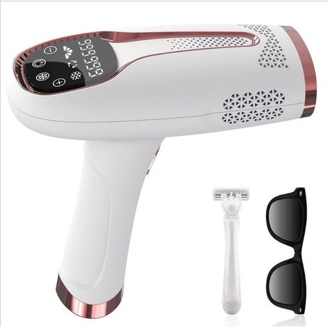 Épilateur laser IPL professionnel à froid pour le corps, appareil d'épilation à domicile, réduction durable des poils (1/2)