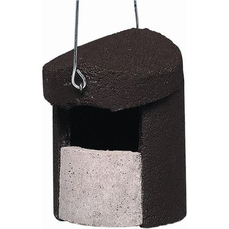 Halbhöhle für Bachstelzen oder Hausrotschwalbe Maße: 20 x 15 x 20 cm, Holzbeton (1/3)