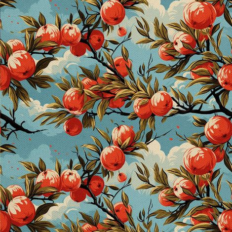 Tela decorativa para exteriores Oxford - Motivo frutal  DX6906 (1/5)