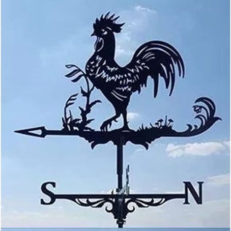 CSPARKV GIROUETTE en Metal - Motif Coq - Stock France/Expedition Rapide (1/3)