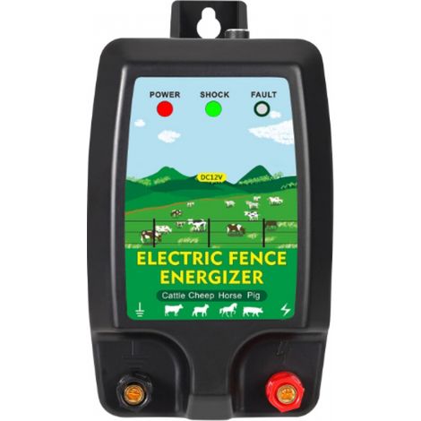 Clôture Électrique Haute Puissance pour Bétail et Animaux - Électrificateur de Clôture avec d'Alimentation pour l'Élevage de Volailles
