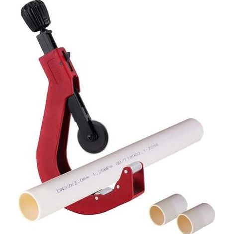 Kaelt - Coupe-tuyau en plastique,Coupe-tuyau en PVC PE PPR Tube Outils de coupe Coupe-tuyau en plastique 50mm-120mm (1/5)