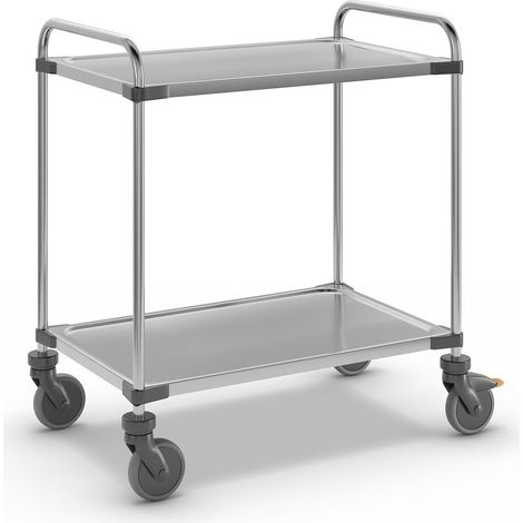 Certeo, Chariot à plateaux en inox VARITHEK SERVO+, L x l x h (1/5)