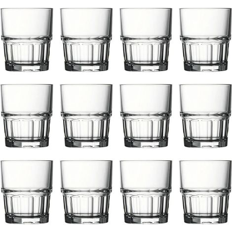 Wassergläser, Trinkgläser, Saftgläser (12 Stück, 200ml) - Next, Robust & Elegant (1/2)