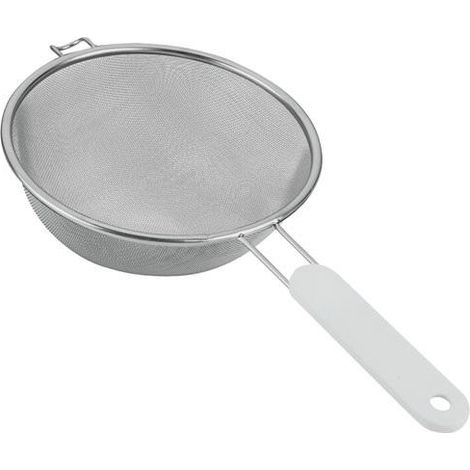 Metaltex 116320 Sieb aus Edelstahl 20 cm schwarz
